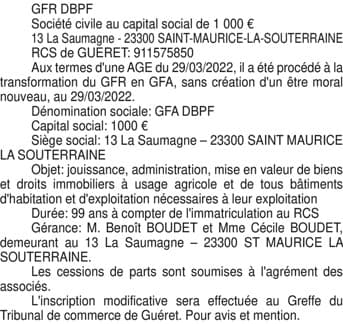 Contenu publication