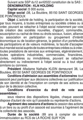 Contenu publication