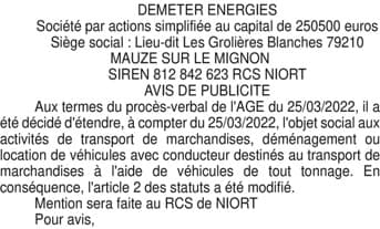 Contenu publication