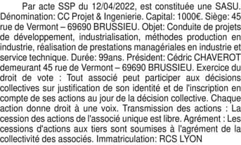 Contenu publication