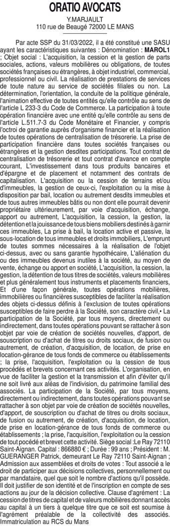 Contenu publication