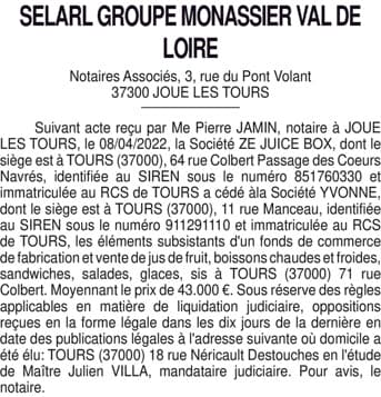 Contenu publication
