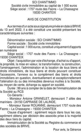 Contenu publication