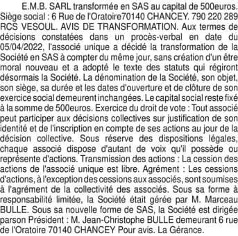 Contenu publication