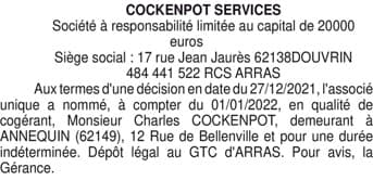 Contenu publication