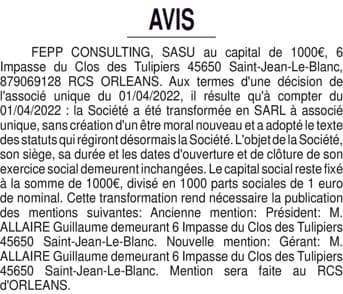 Contenu publication