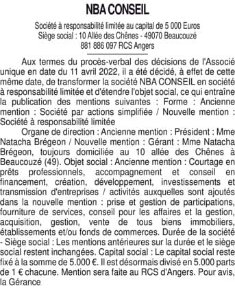 Contenu publication