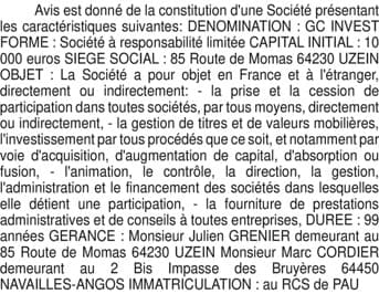 Contenu publication