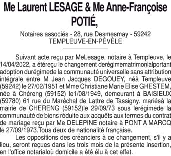 Contenu publication