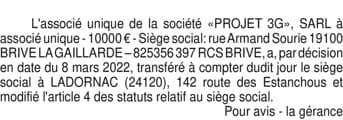 Contenu publication