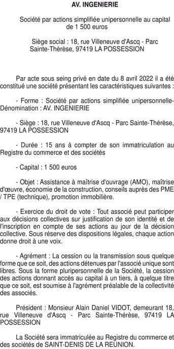 Contenu publication