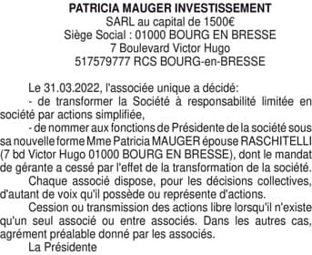 Contenu publication