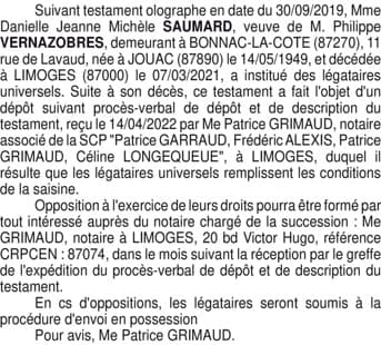 Contenu publication
