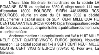 Contenu publication