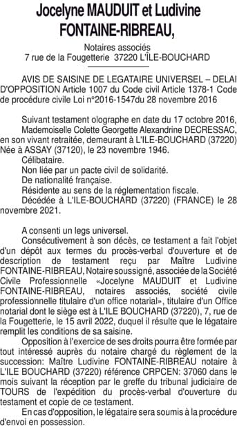 Contenu publication