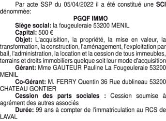 Contenu publication