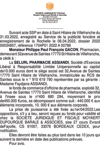 Contenu publication