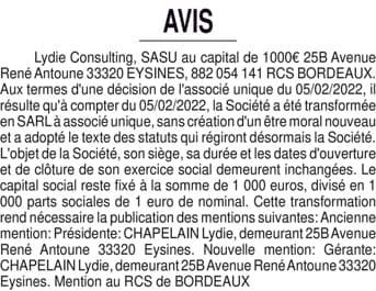 Contenu publication