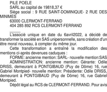 Contenu publication