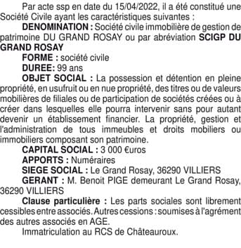 Contenu publication