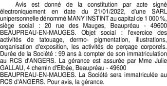 Contenu publication