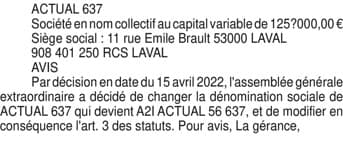 Contenu publication
