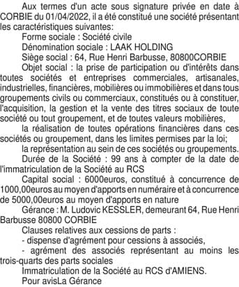 Contenu publication