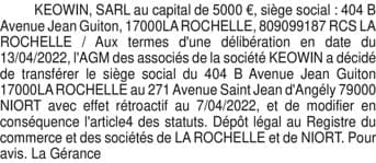 Contenu publication