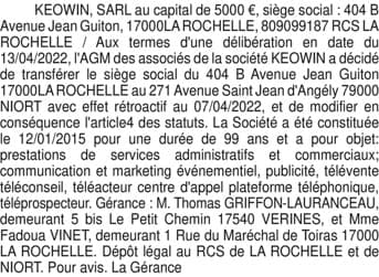 Contenu publication