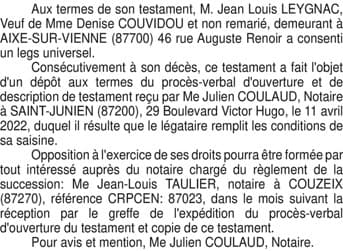 Contenu publication
