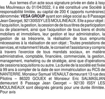 Contenu publication