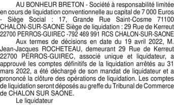 Contenu publication