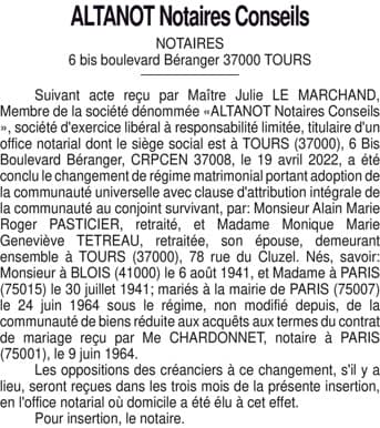 Contenu publication