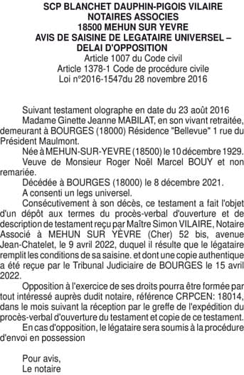 Contenu publication