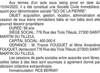 Contenu publication