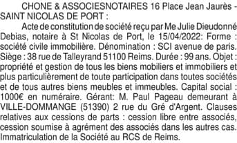 Contenu publication