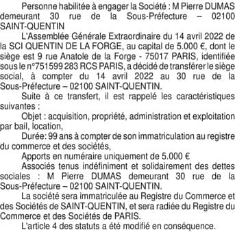 Contenu publication