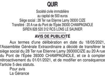 Contenu publication