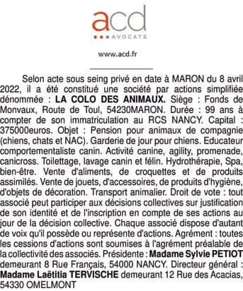 Contenu publication