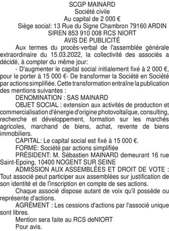 Contenu publication