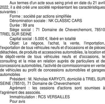 Contenu publication