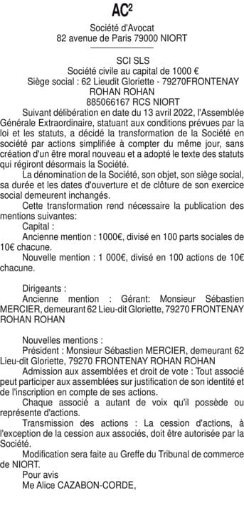 Contenu publication