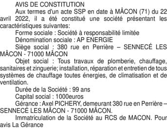 Contenu publication