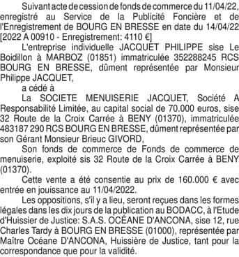 Contenu publication