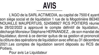 Contenu publication