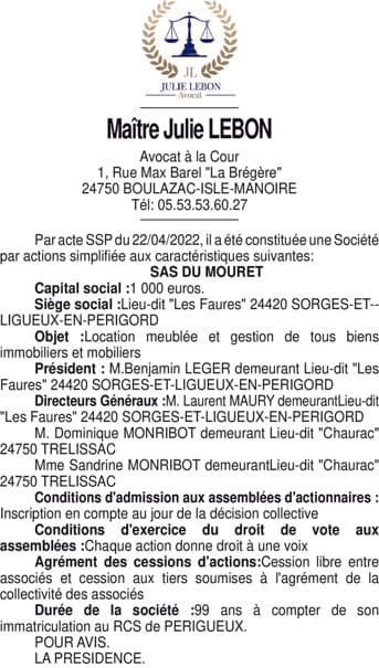 Contenu publication