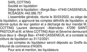 Contenu publication