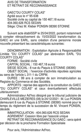 Contenu publication