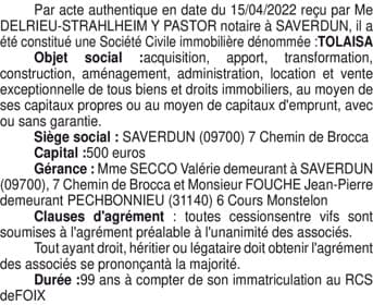 Contenu publication