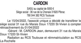 Contenu publication